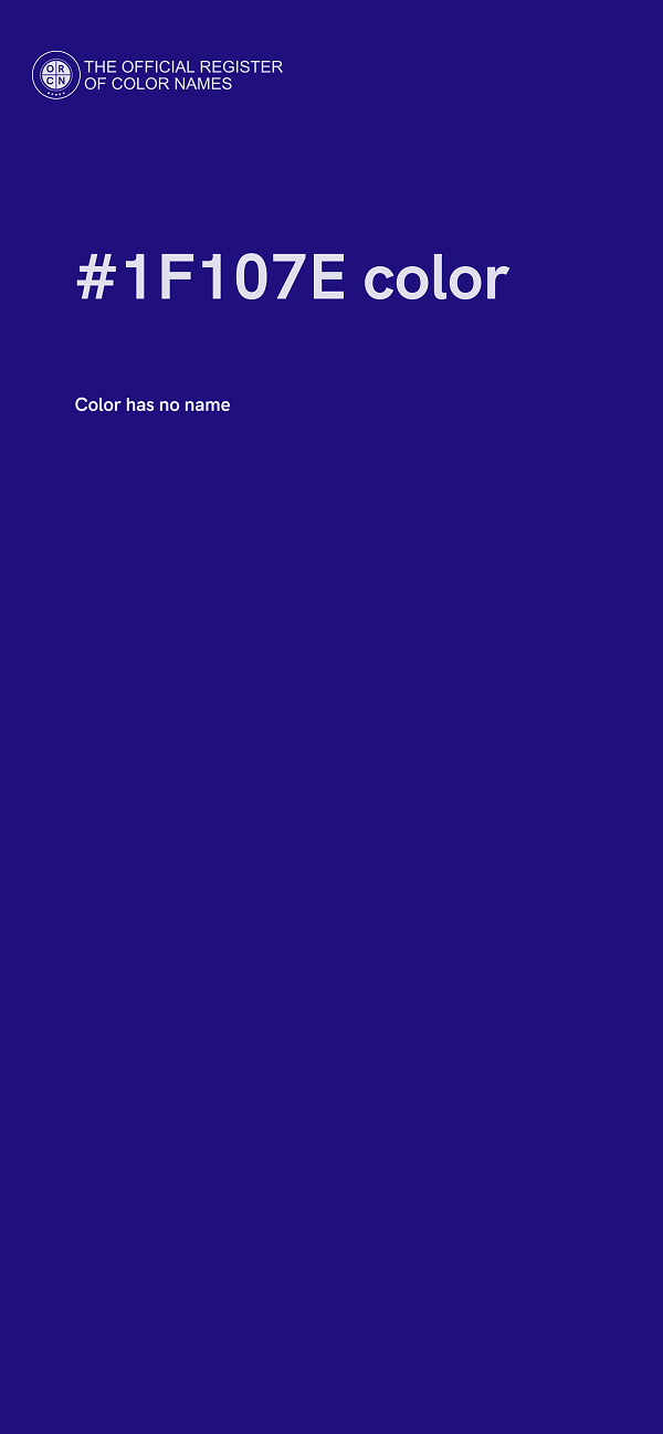 #1F107E color image