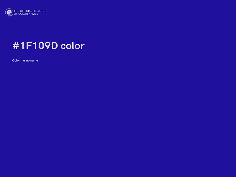 #1F109D color image