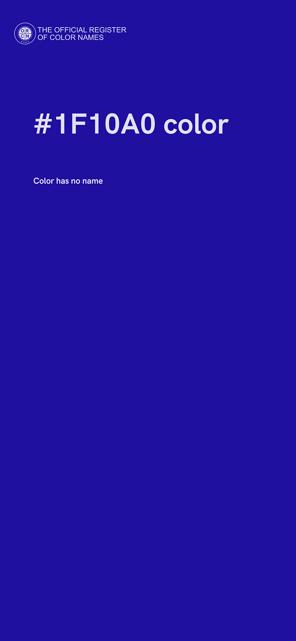 #1F10A0 color image