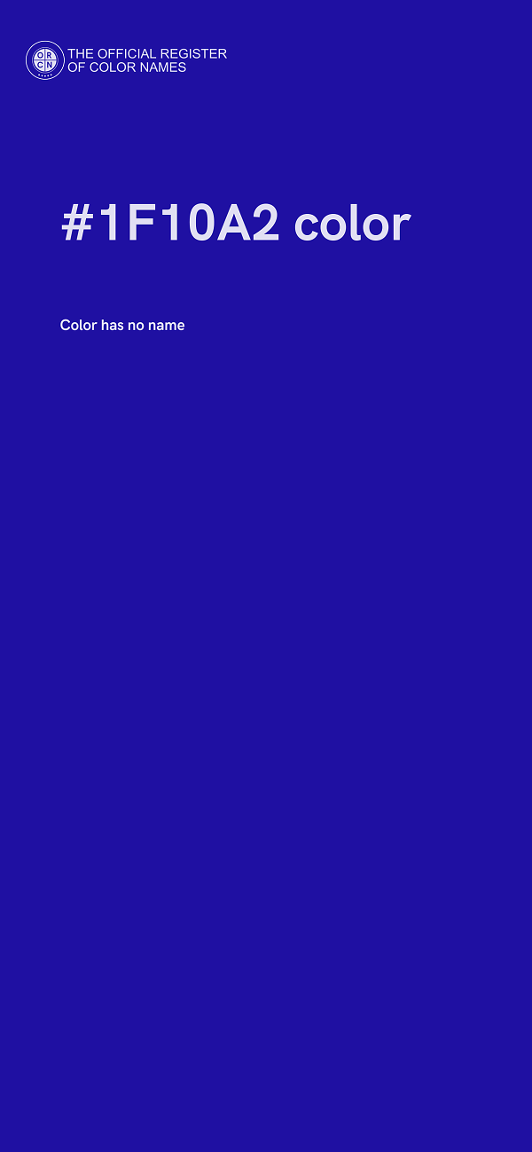 #1F10A2 color image