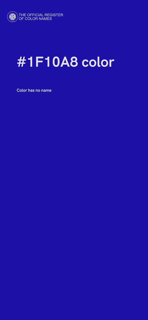 #1F10A8 color image