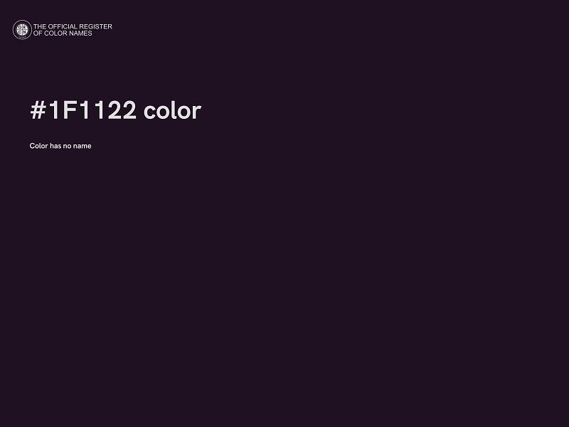 #1F1122 color image