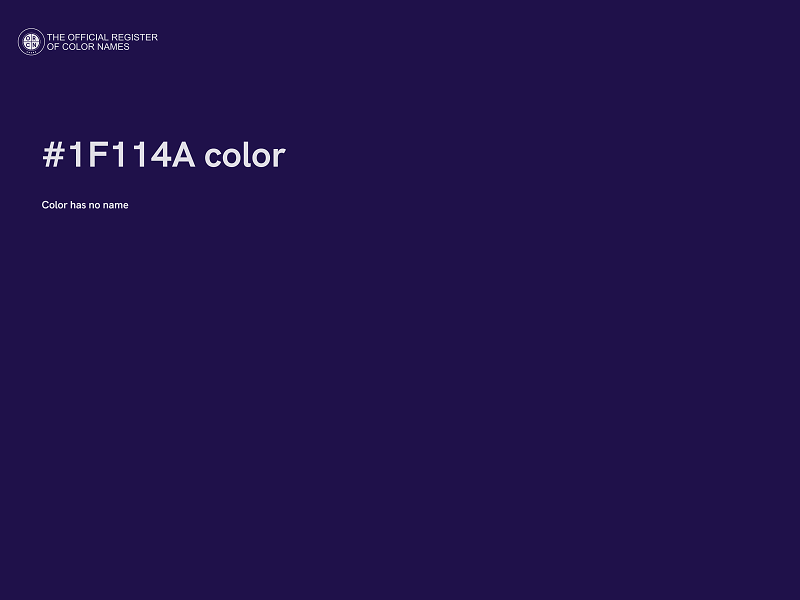 #1F114A color image