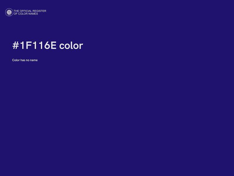 #1F116E color image