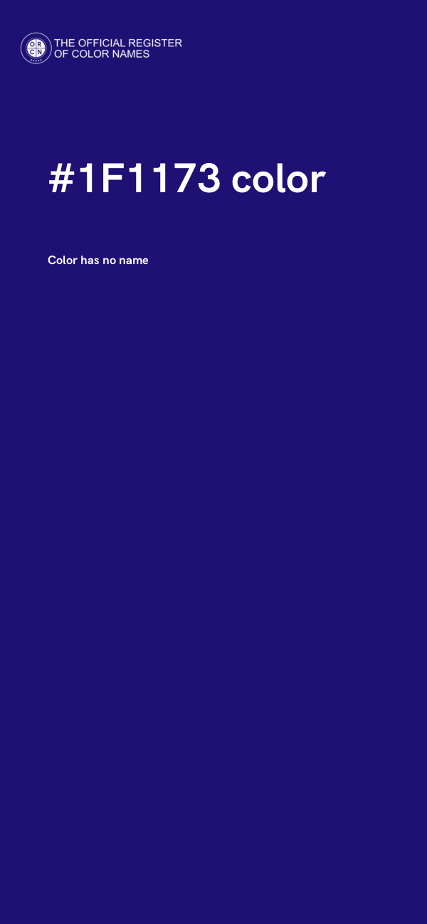 #1F1173 color image