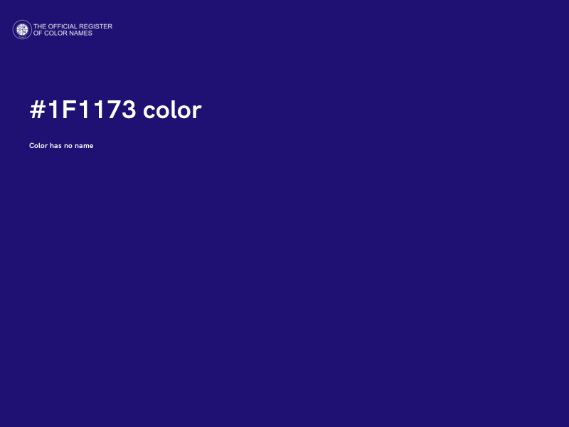 #1F1173 color image