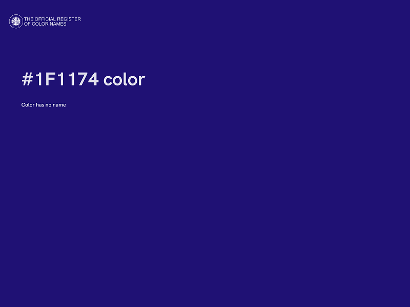 #1F1174 color image