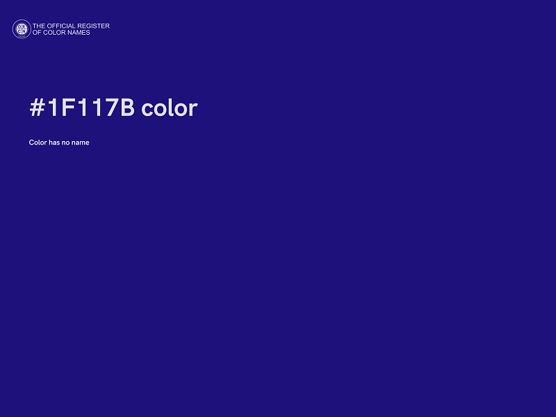 #1F117B color image