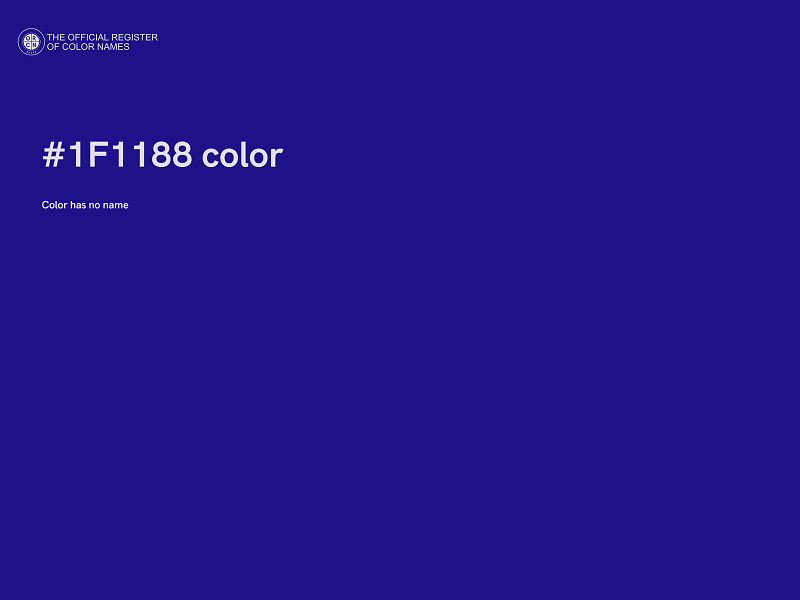 #1F1188 color image