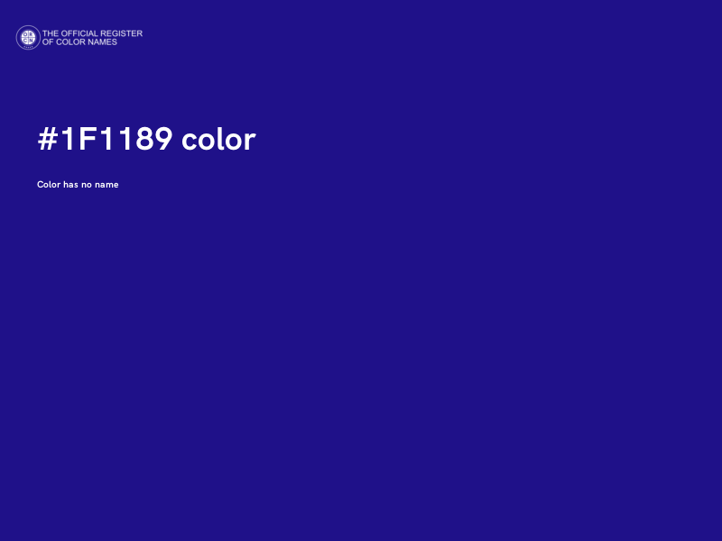 #1F1189 color image