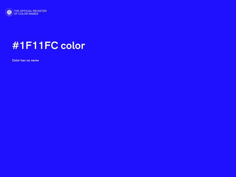 #1F11FC color image