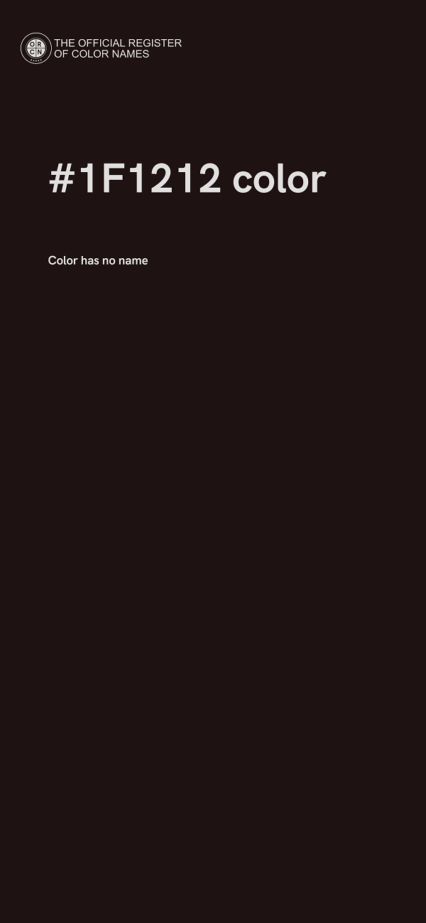 #1F1212 color image
