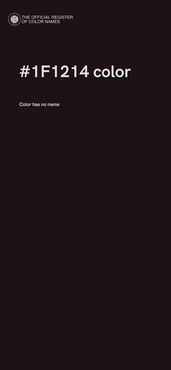 #1F1214 color image