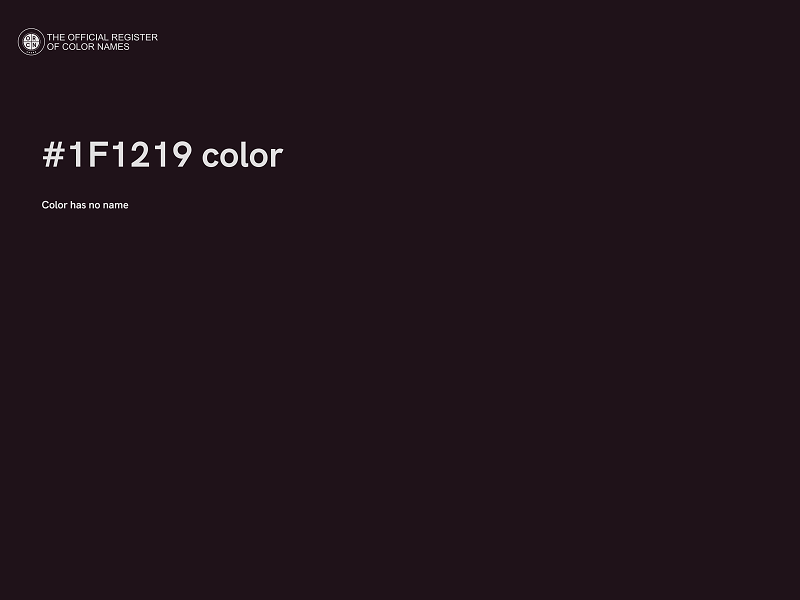 #1F1219 color image