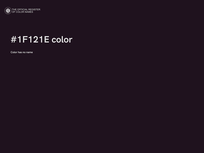 #1F121E color image