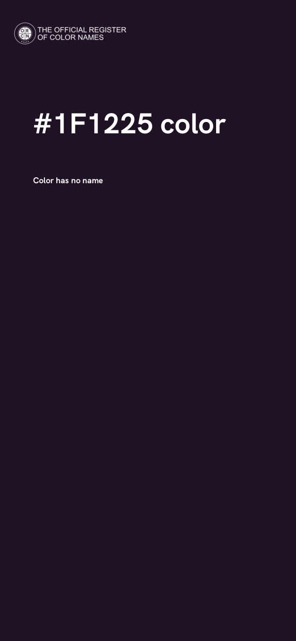 #1F1225 color image