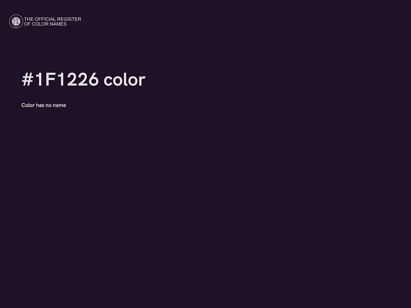 #1F1226 color image