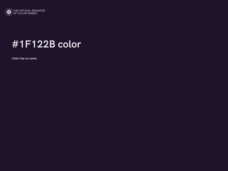 #1F122B color image