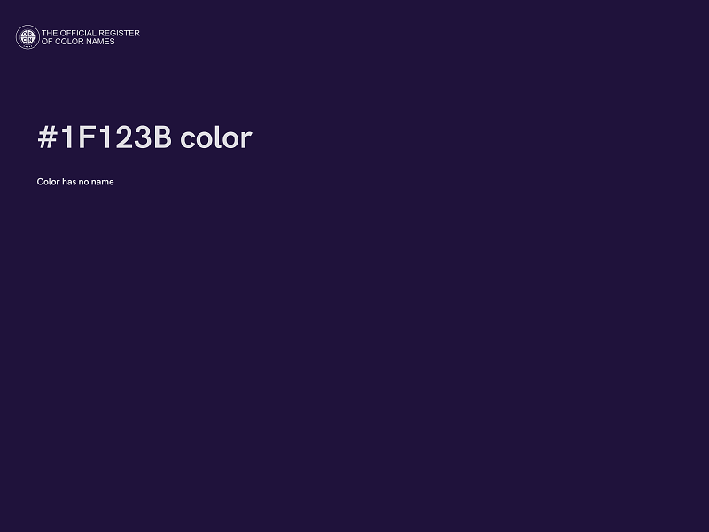 #1F123B color image