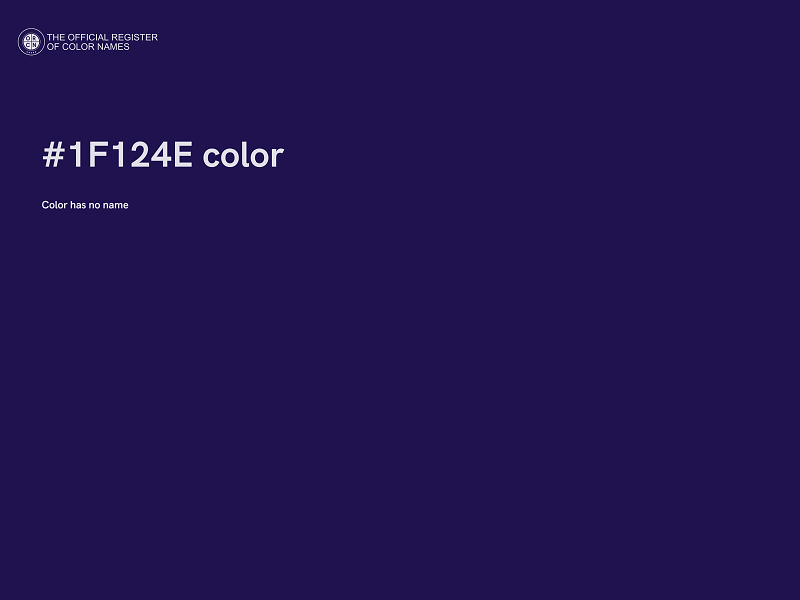 #1F124E color image