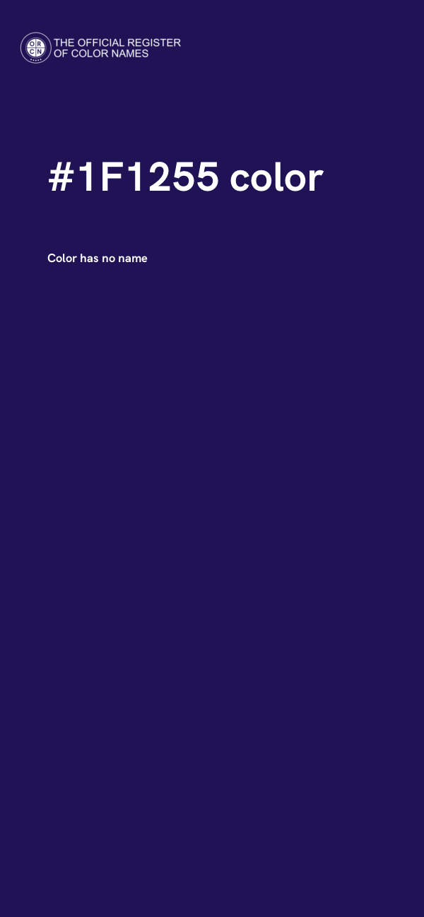 #1F1255 color image