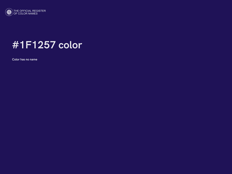 #1F1257 color image