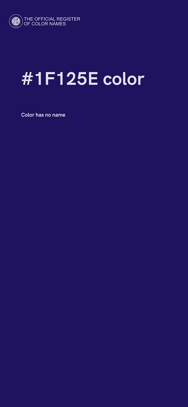 #1F125E color image