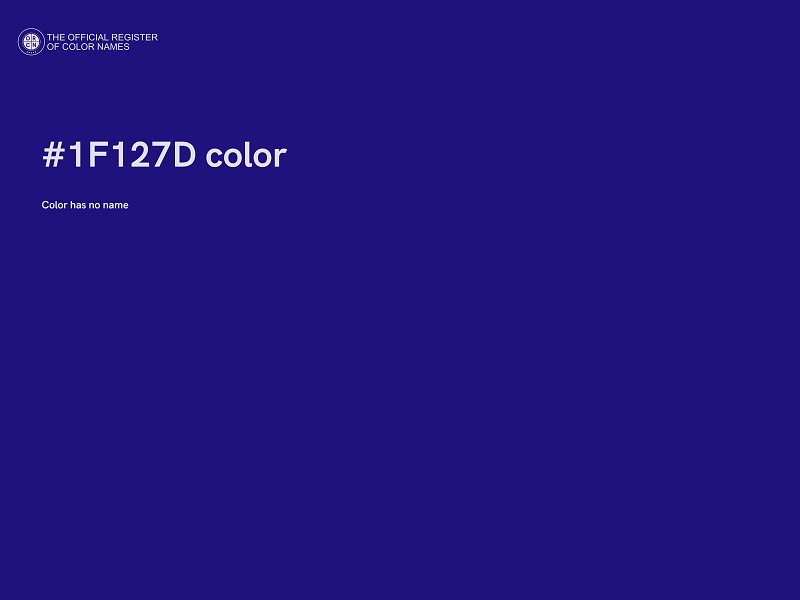 #1F127D color image