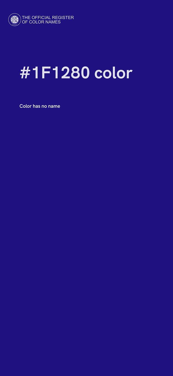 #1F1280 color image
