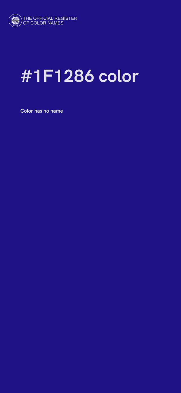 #1F1286 color image