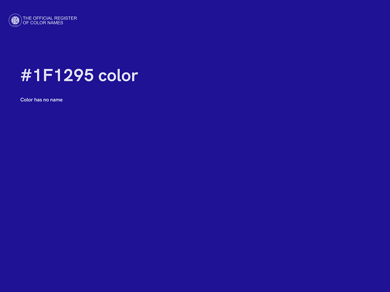 #1F1295 color image