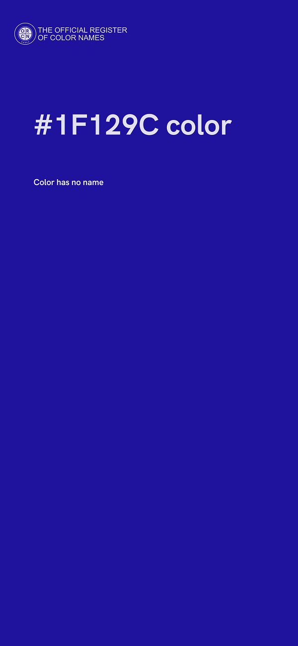 #1F129C color image