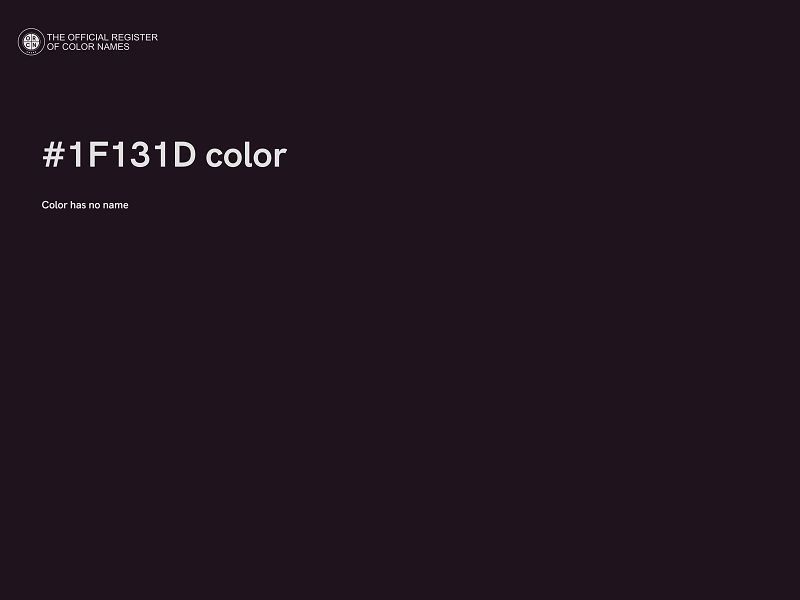 #1F131D color image