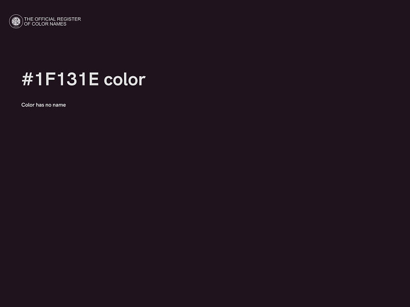 #1F131E color image