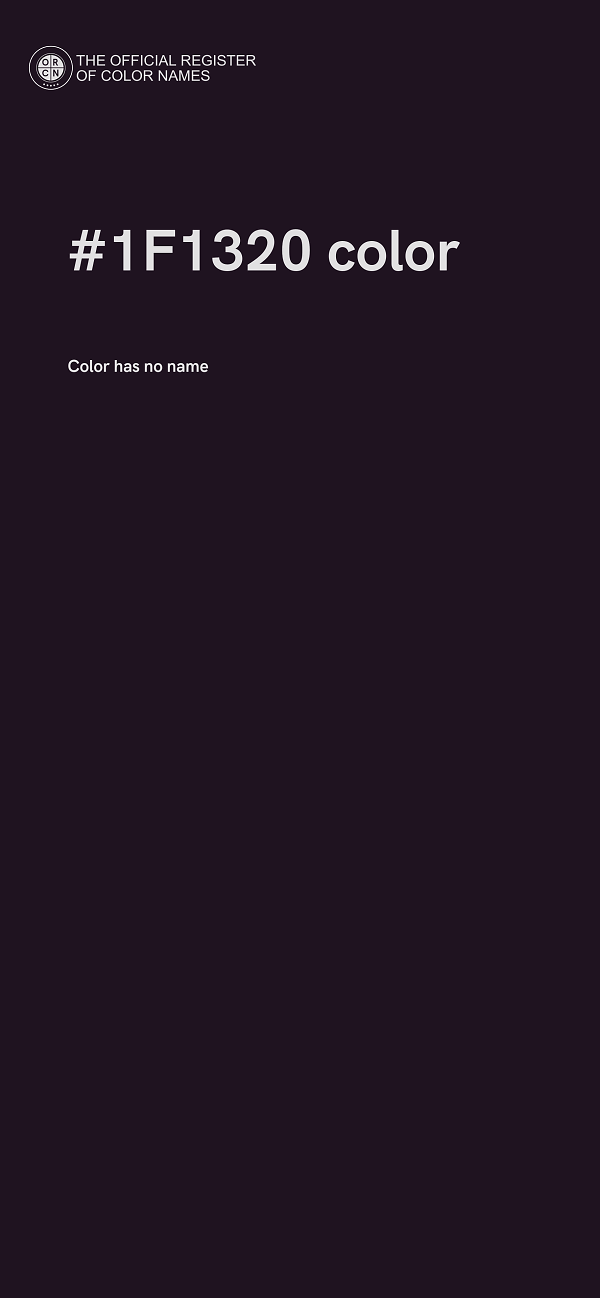 #1F1320 color image