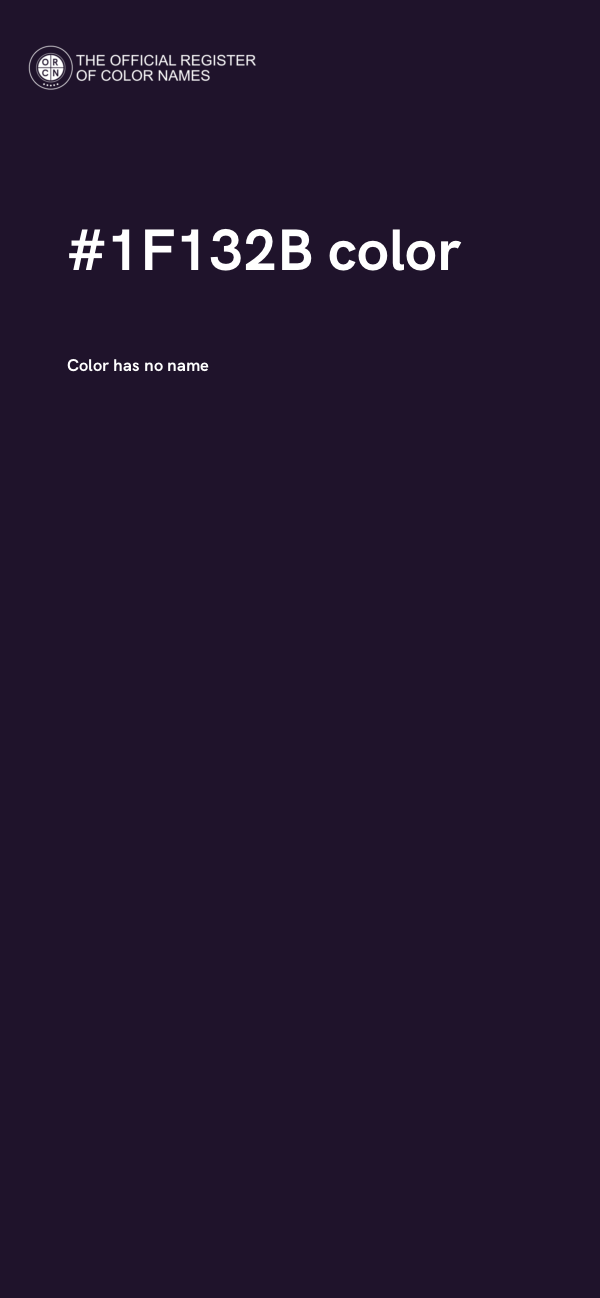#1F132B color image