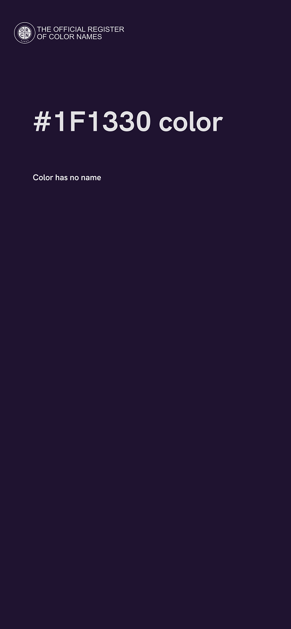 #1F1330 color image