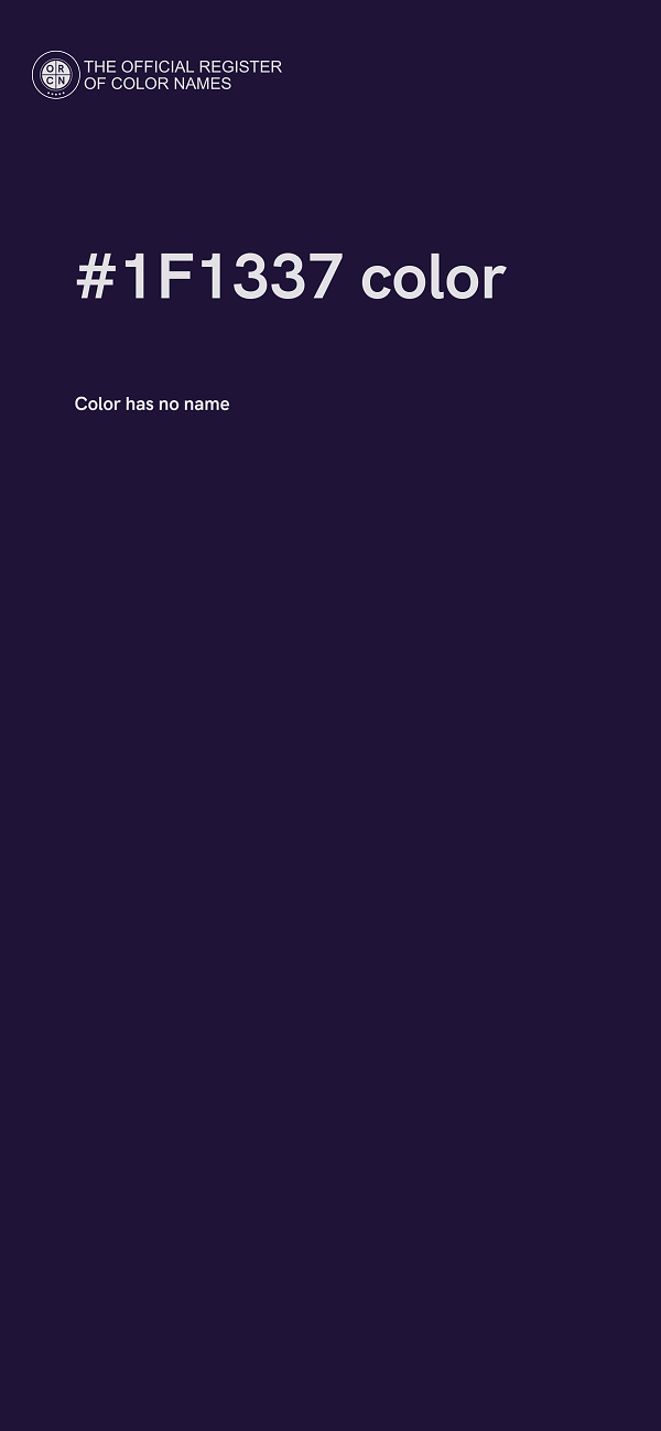 #1F1337 color image
