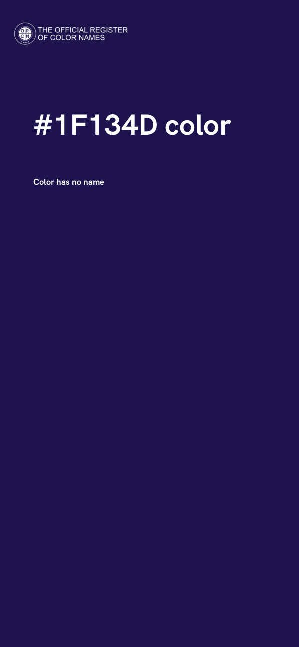 #1F134D color image