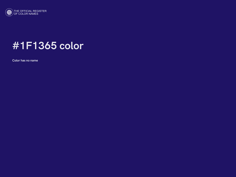 #1F1365 color image