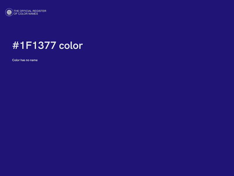 #1F1377 color image
