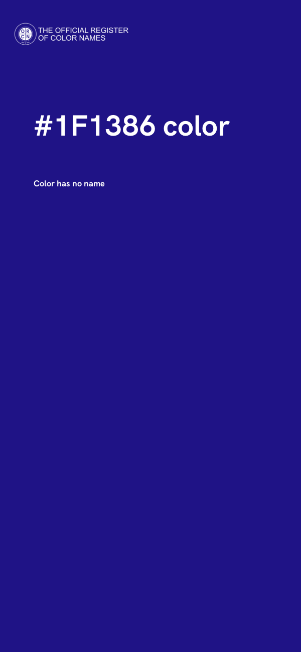 #1F1386 color image
