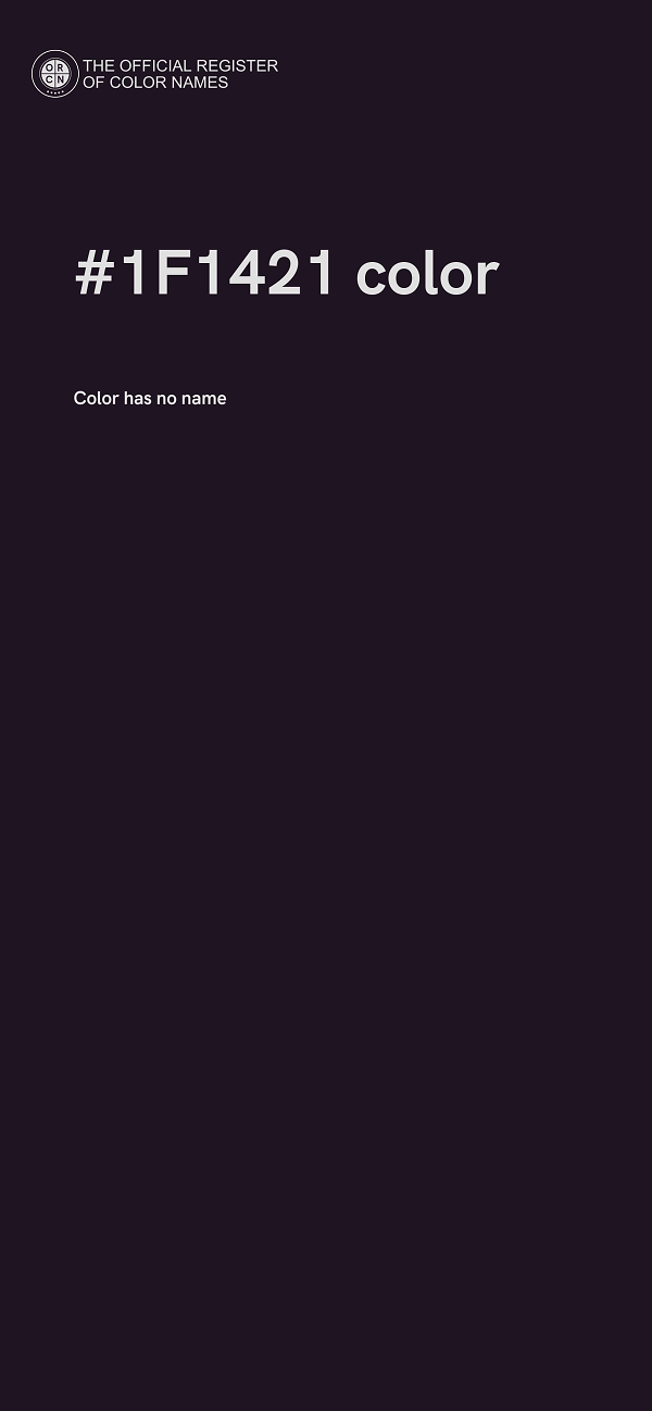 #1F1421 color image
