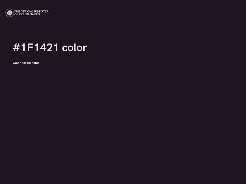 #1F1421 color image