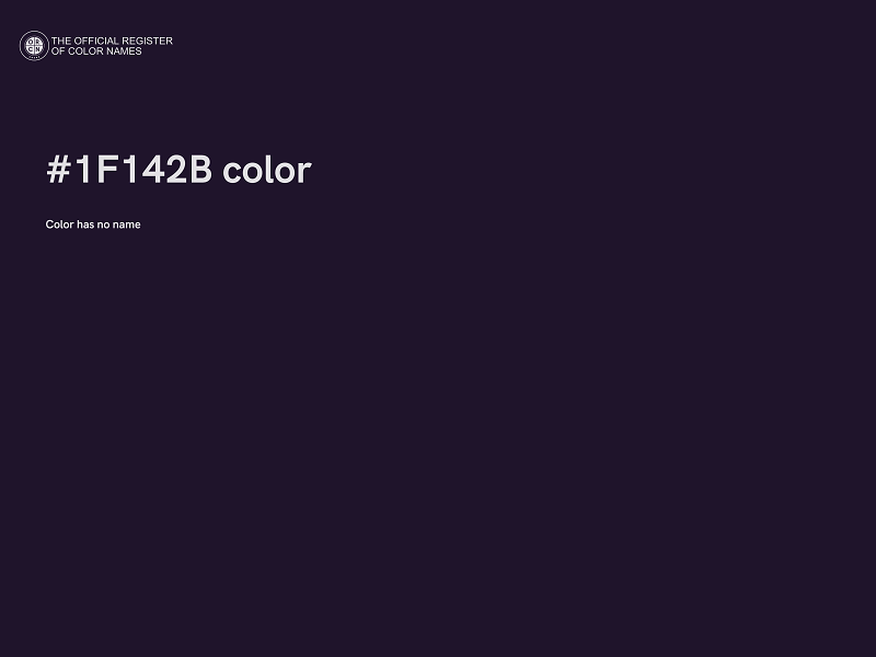#1F142B color image