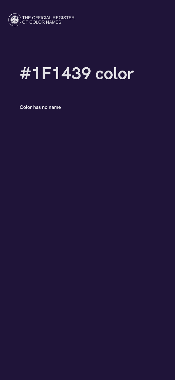 #1F1439 color image