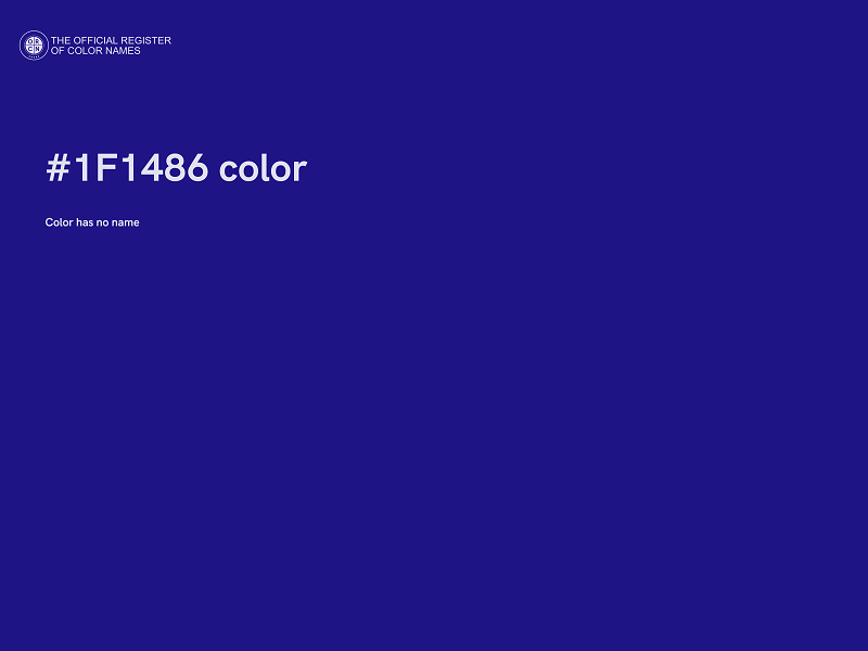 #1F1486 color image