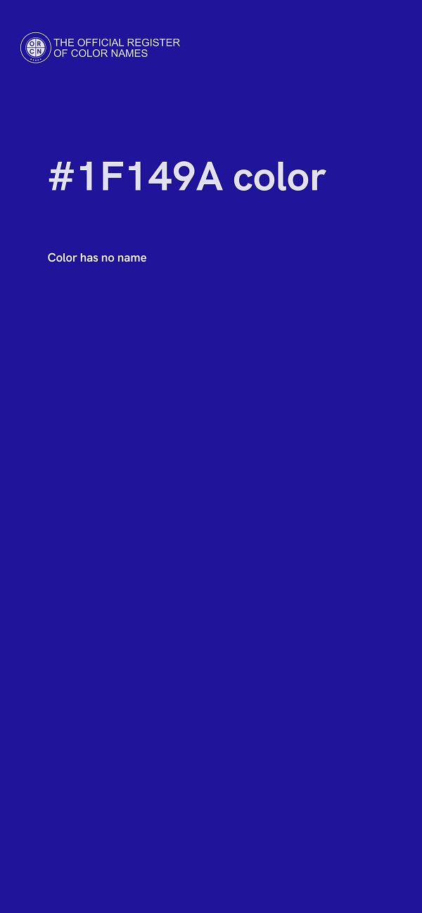 #1F149A color image