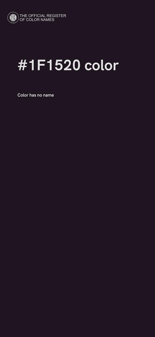 #1F1520 color image