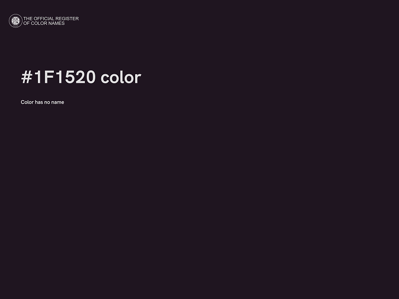 #1F1520 color image